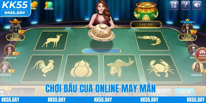 Bầu Cua Online - Game Dân Gian Trực Tuyến Thưởng Cực Khủng 2 Game bầu cua online may mắn
